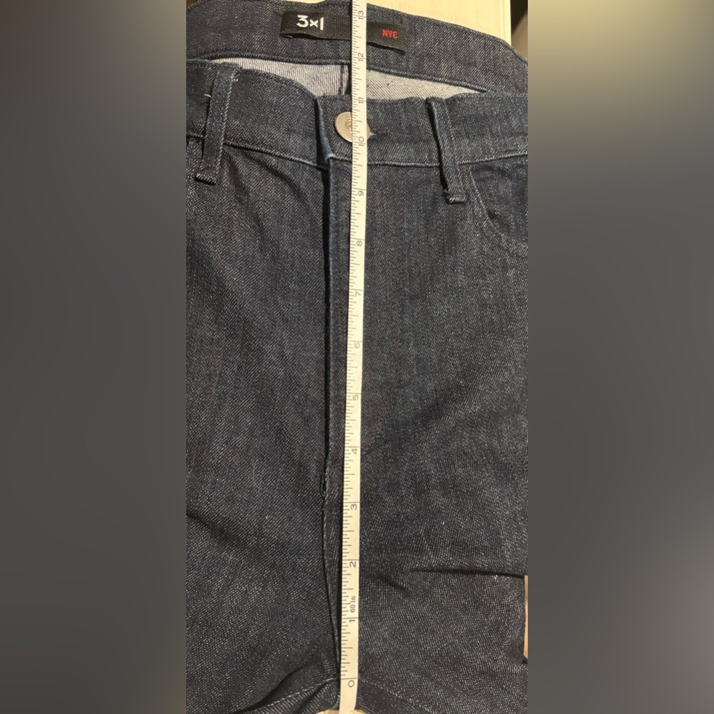 3x1 NYC High Rise Dark Wash MADE IN USA Skinny/Slim Jeans, Size 29 - Picture 9 of 10